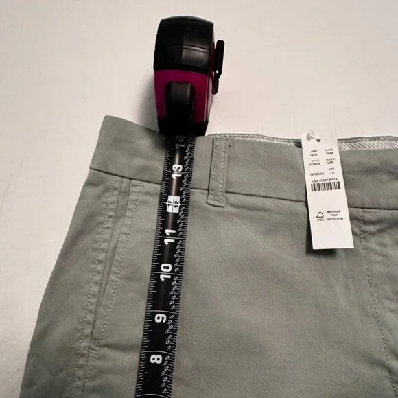 J.Crew 4" Stretch Chino Shorts - Size 14 - MF0245 - Picture 4 of 8
